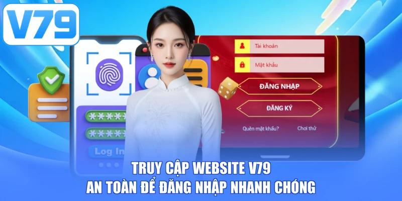 Truy cập website V79 an toàn để đăng nhập nhanh chóng